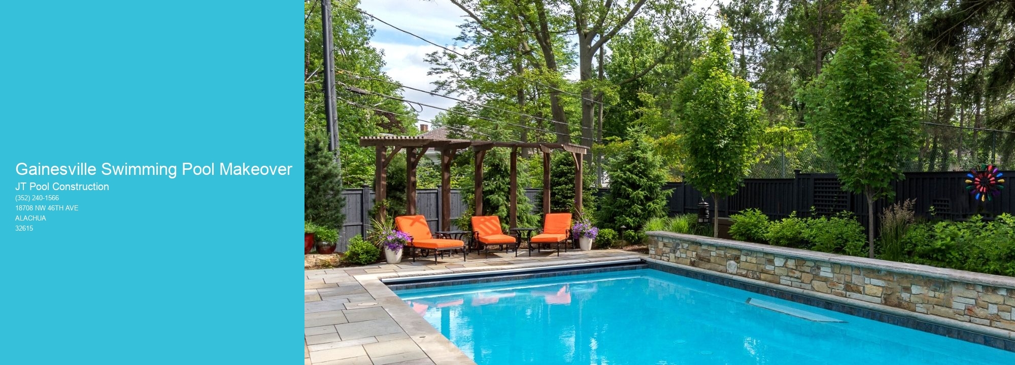 Gainesville Swimming Pool Makeover